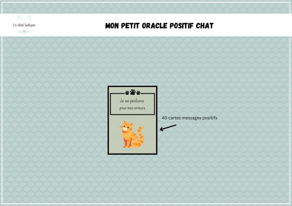 Mon petit oracle positif chat - Nomenclatures et autres – Image 2