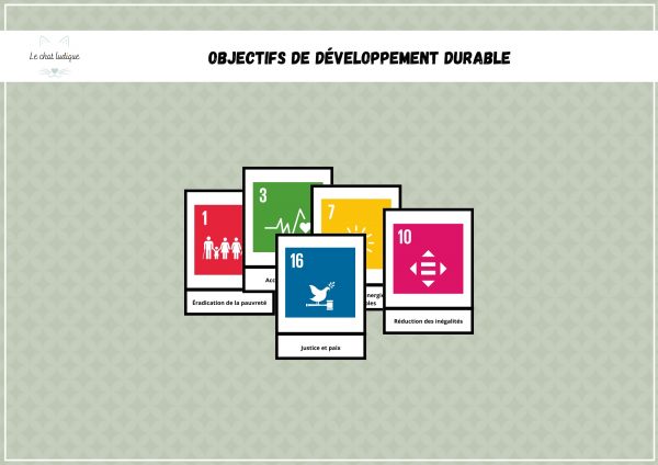 Nomenclatures objectifs de développement durable - Géographie