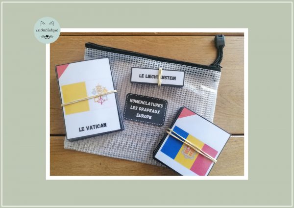 Nomenclatures drapeaux Europe - Géographie – Image 3