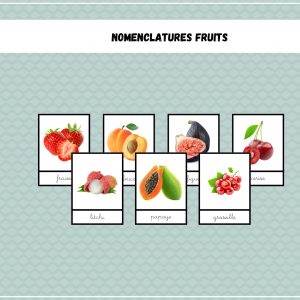 Nomenclatures fruits - Nomenclatures et autres