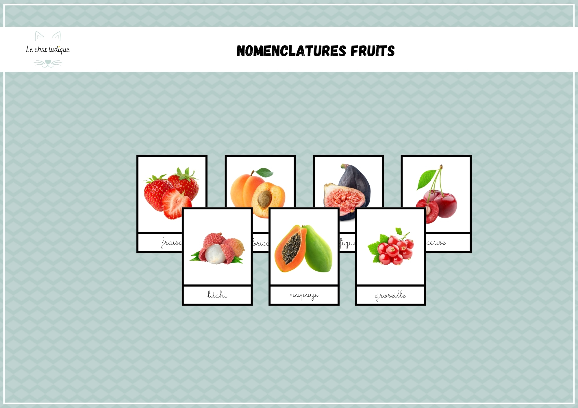 Nomenclatures fruits - Nomenclatures et autres