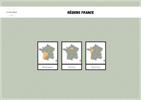 Nomenclatures régions de France - Géographie