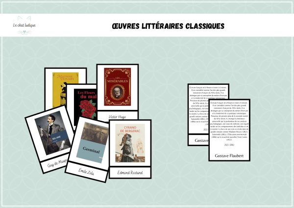 Nomenclatures littérature classique - Français