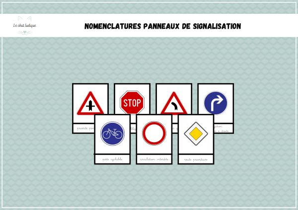 Nomenclatures signalisation routière - Nomenclatures et autres