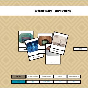 Nomenclatures inventeurs/inventions - Histoire