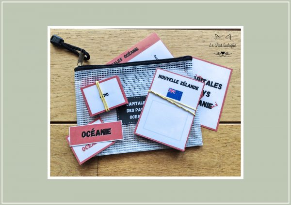 Capitales pays - Continent Océanie – Image 3