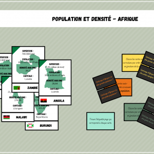 Population et densité - Afrique