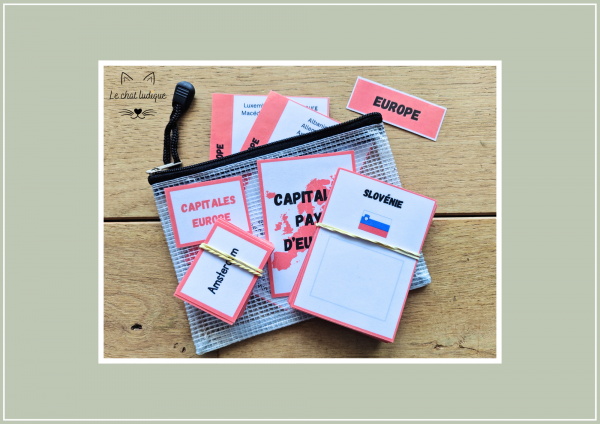 Capitales par pays - Continent Europe – Image 3