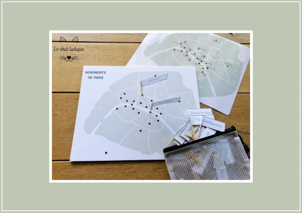Nomenclatures Montessori Monuments de Paris – Image 5