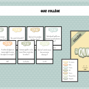 Quiz collège