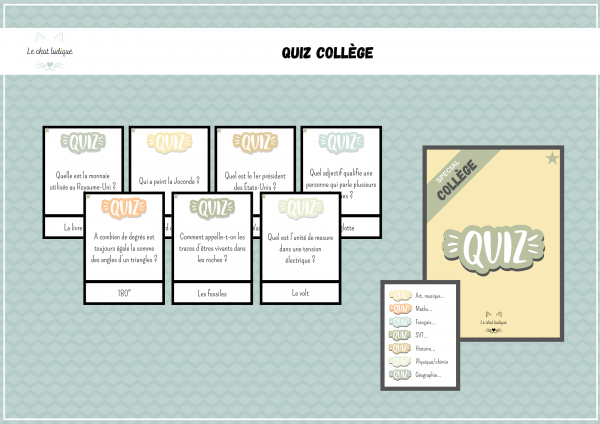 Quiz collège